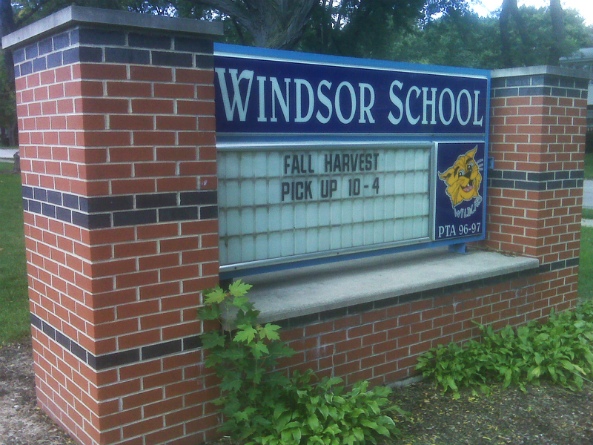 Windsor School; Electrical Sign